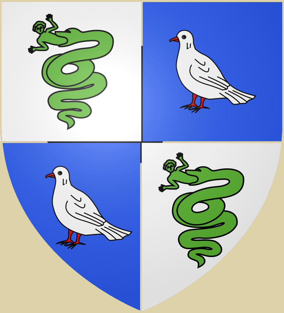 Blason saint vincent sur jabron svg